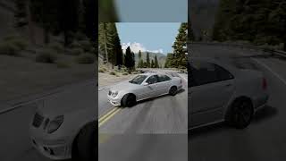 Smooth Mercedes Benz w211 Canyon Drifting fyp Cars drift mercedes w211 beamngdrive [upl. by Durware]