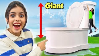 I build the World’s BIGGEST Toilet Seat💩 सबसे बड़ी टॉयलेट सीट [upl. by Andersen967]