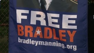 Manning supporters rally for his immediate release [upl. by Buchalter336]