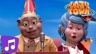 Lazy Town  Twenty Times Ten Music Video [upl. by Adlecirg181]