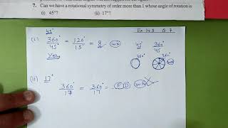 Q7 Ex123 Chapter12 Symmetry  New Ncert Maths Class 7  Cbse [upl. by Nosnek]