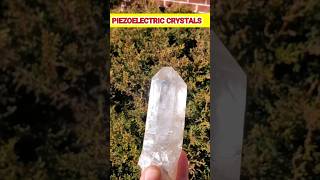 piezoelectric crystals  why electricity produce piezoelectric crystals piezoelectric [upl. by Aleekahs850]