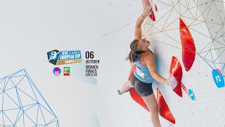 Coppa Europa Boulder 2024  Genova Porto Antico  FINALI FEMMINILI [upl. by Huberto408]