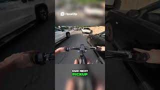 Quick E Bike Food Deliveries Speeding to Success automobile bikelife aerox cc smartphone [upl. by Nishi961]