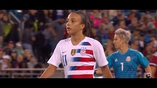 1 USWNT vs Mexico 452018 [upl. by Veradi563]