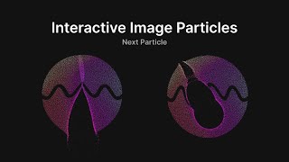 Interactive Image Particles  Next ParticleParticle Slider [upl. by Elocel]