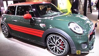 2018 Mini John Cooper Works  Exterior and Interior Walkaround  2017 Frankfurt Auto Show [upl. by Llertrac]