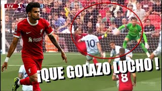 LUIS DIAZ DIOS MIO QUE GOLAZO HOY IMPRESIONANTE CHILENA LIVERPOOL [upl. by Enamrej792]