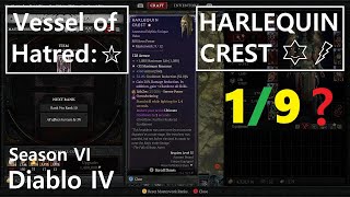 Diablo IV  Vessel of Hatred  HARLEQUIN CREST [upl. by Dowdell]