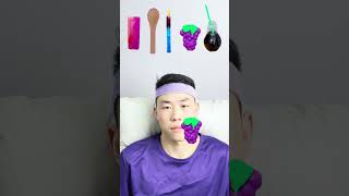 💜💜💜🎧ASMR Purplethemed Mukbang  Perfect for Sleepimmersive asmr [upl. by Brick]