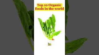 Top 10 Organic foods for optimal health and wellness [upl. by Baum923]