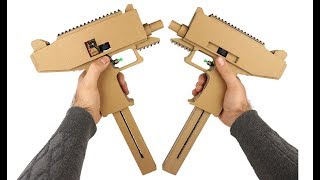 How To Make Uzi  Cardboard X2 [upl. by Geof805]