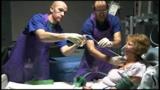 Advanced intubation of a tracheostomy stoma [upl. by Ayim]