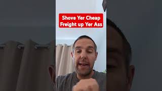 Say No  To Cheap Freight cargo trucking expedite freight cargovanbusiness no [upl. by Ayak]