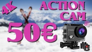 Action Cam CROSSTOUR CT9000 4k à 50€ [upl. by Waldack955]