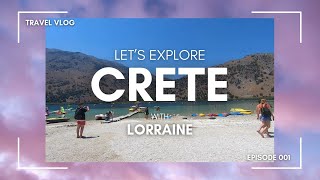 Crete Greece  Travel Vlog [upl. by Aig]