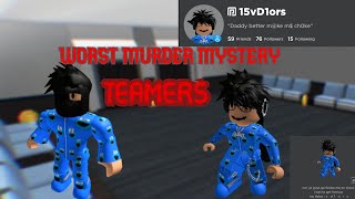 Worst Teamers in Murder Mystery 2  Murder Mystery 2 [upl. by Grove210]