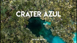 Crater azul  Sayaxché Petén  Guía en 2021 [upl. by Roxane]