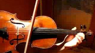 Excerpt of Tartini Fugue  Sonata No 3 Op 1 English violin [upl. by Dunc]