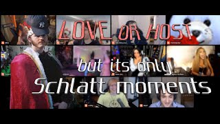 Love or Host ftMinx again but its only Schlatt moments [upl. by Nmutua]