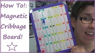 TUTORIAL  Magnetic Cribbage Board  Sewing Nerd [upl. by Nortad242]