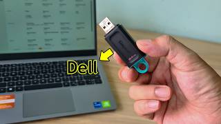 Dell how to boot from USB drive [upl. by Amsirhc892]