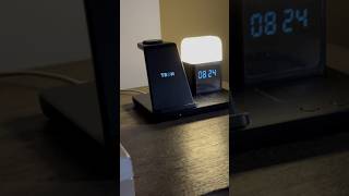 Tron 3 in 1 Wireless Charger gaming computer smartphone iphone desktopcharger chargewithtron [upl. by Drofxer]