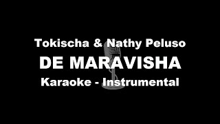 Tokischa amp Nathy Peluso  DE MARAVISHA  Karaoke  Instrumental [upl. by Ocsic]