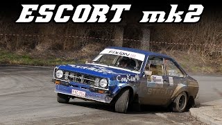 Ford Escort mk2 RS2000 rally  sideways all the time [upl. by Graff985]