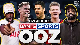 CITY LOSE AT THE EMIRATES EX TROLLS RANTS ON UNITED SPURS TOP OF THE LEAGUE BANTS SPORTS OOZ 105 [upl. by Danna]