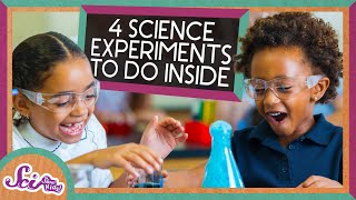 4 Amazing Science Experiments for a Day Inside  Compilation  SciShow Kids [upl. by Hatcher]