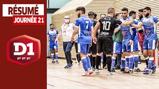 J21  Béthune Futsal  Hérouville Futsal 63 [upl. by Isadora94]