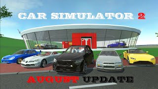 Car Simulator 2 Update August 2021 [upl. by Dinan863]