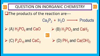 OQV NO – 283 What happens when water H2O is added to calcium phosphide Ca3P2 [upl. by Bartolomeo]