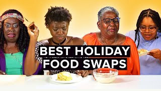 Grandmas Moms and More Try Each Others Holiday Dishes  Best Holiday Food Swaps [upl. by Claudio5]