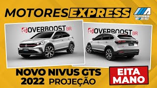 Novo Nivus GTS 2022  Projeção  Eita mano   Volkswagen  motoreseacao [upl. by Zoie]