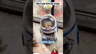 Do you want ice cream from this robot ⁉️🤖🍦😁 shorts icecream sweet food robot ￼ [upl. by Guibert]