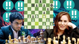 chess960 Judit Polgar vs Nihal Sarin [upl. by Hannahoj]