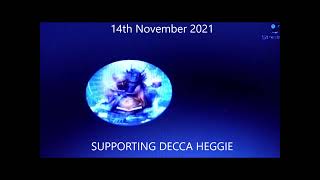 A1000 Supporting Decca Heggie 14th November 2021 [upl. by Ferree]