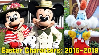 Easter Character Meet amp Greet 5 Year Retrospective 20152019  Disneyland amp Walt Disney World Resort [upl. by Tarr]