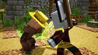 Elite Villager Vs Pillager Life  Minecraft Animation 2 [upl. by Boniface]