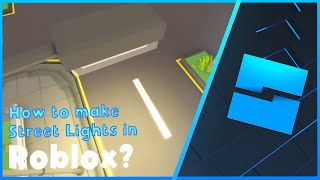 How to make street lights  Roblox Studio [upl. by Straus]