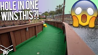 A HOLE IN ONE AT THIS MINI GOLF COURSE WINS YOU THIS  Brooks Holt [upl. by Jason]