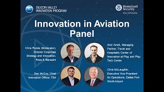 2021 SVIP Demo Week Day 1 Innovation in Aviation Panel [upl. by Burnaby]