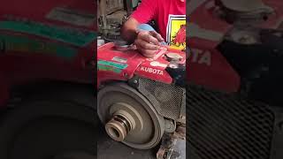 How to Start a Diesel Engine Kubota RD 85di2s enginestart [upl. by Raven]