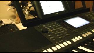 Yamaha PSR s950 Vocal Harmony harmonizer [upl. by Adnalor]