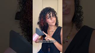 Partie 1  Je sèche mes cheveux au diffuseur ✨🌬️💕 curlyhair [upl. by Irme609]