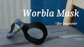 Worbla mask for beginner [upl. by Esinehs13]