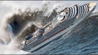 🔴 Vague Géante Bateau Tempête en mer 🔴 Vague Scélérate Accident de bateau Bateau chaviré [upl. by Martainn773]