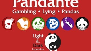 Pandante second edition rules and Light amp Dark review  Board Game Brawl [upl. by Gass]